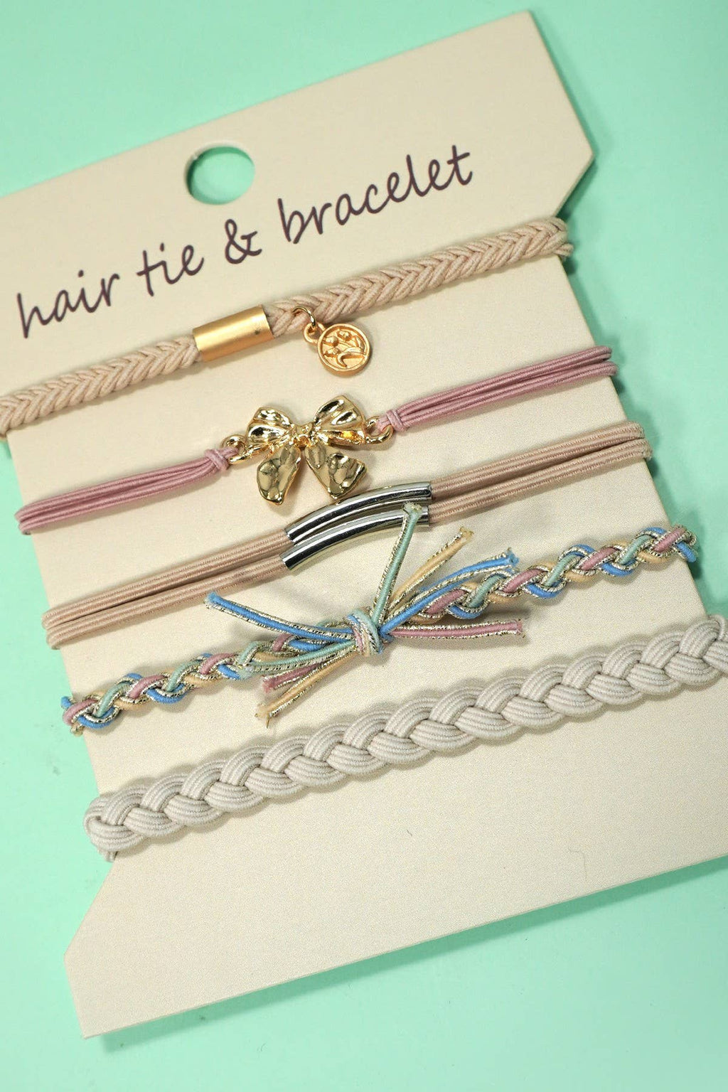 The Knot Your Average Hair Tie Bracelet Set