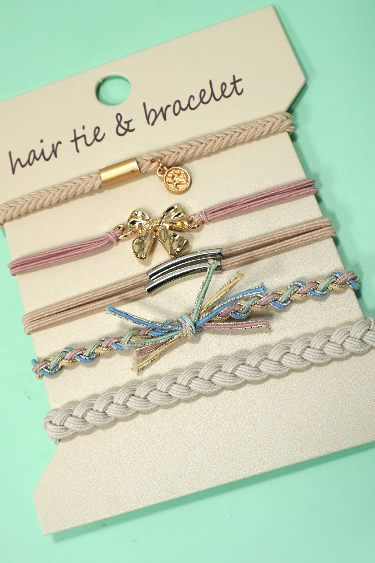 The Knot Your Average Hair Tie Bracelet Set