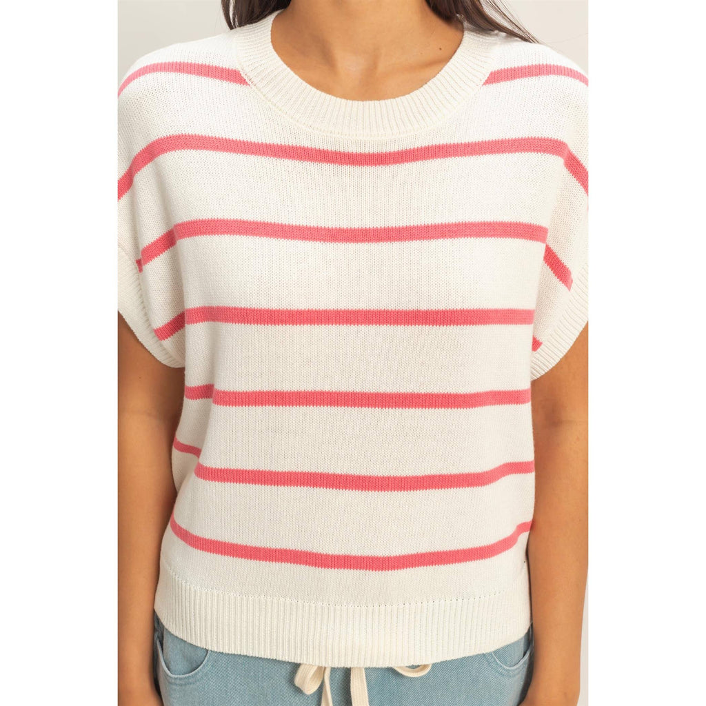 Striped Knit Top