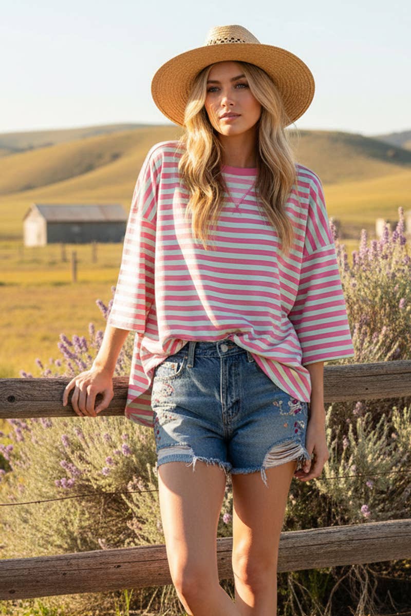 Sweet Summer Stripes Top