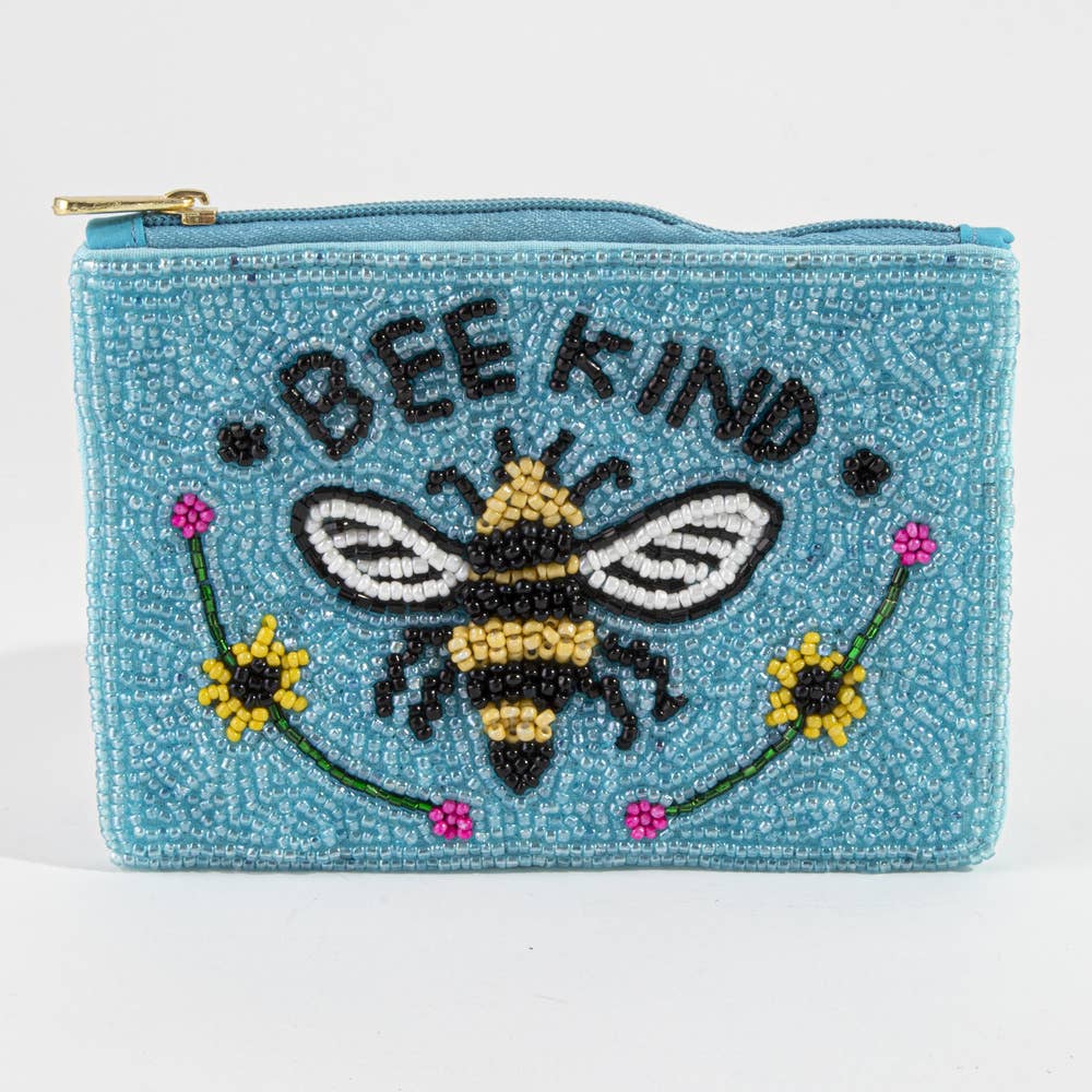 Bee Kind Coin Pouch