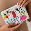 Beach Vibes Coin Pouch