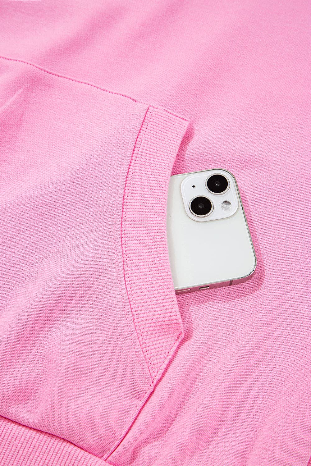 Bonbon Checkered Patchwork Hoodie