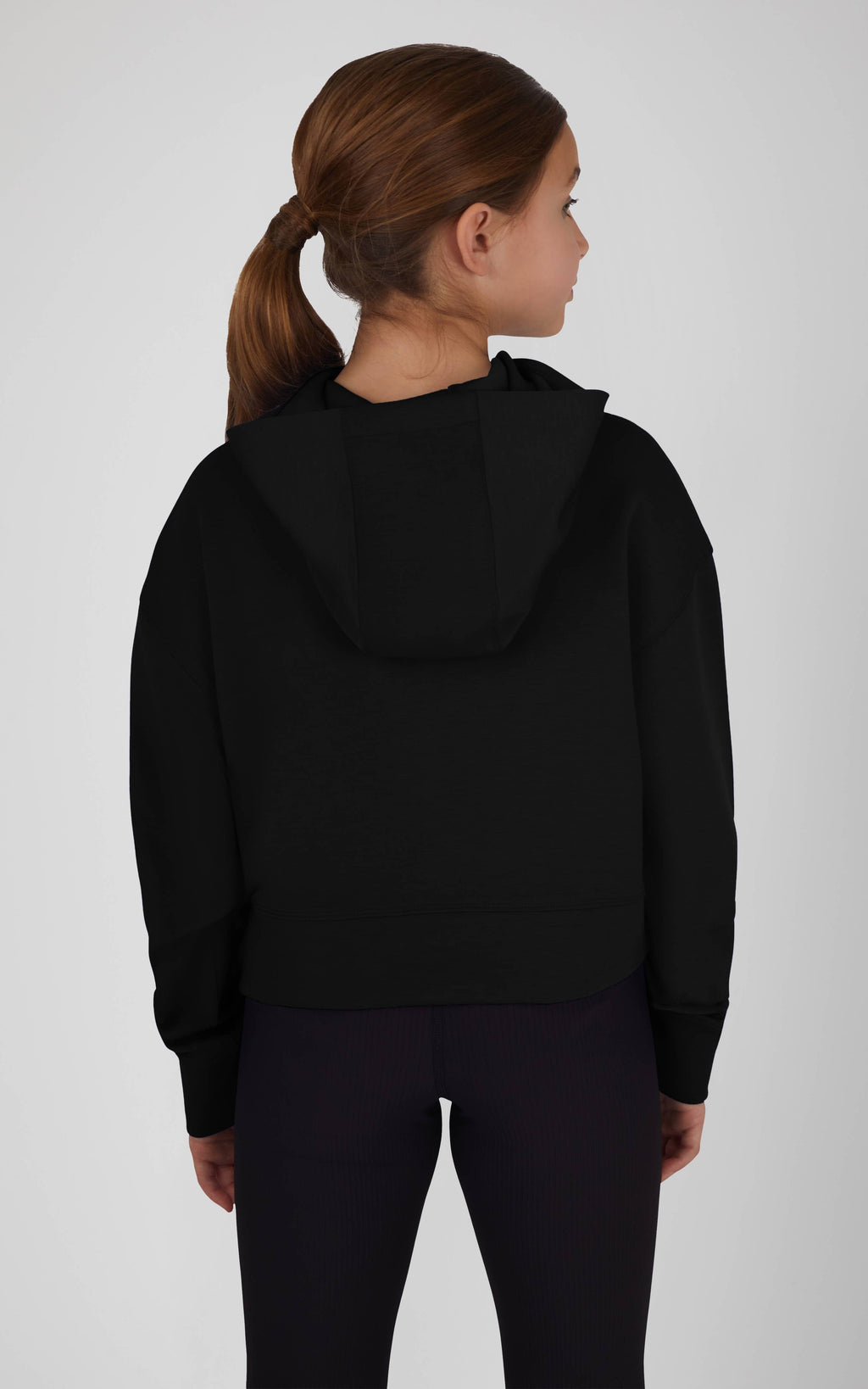 Youth Soft Scuba Hoodie with Front Keyhole
