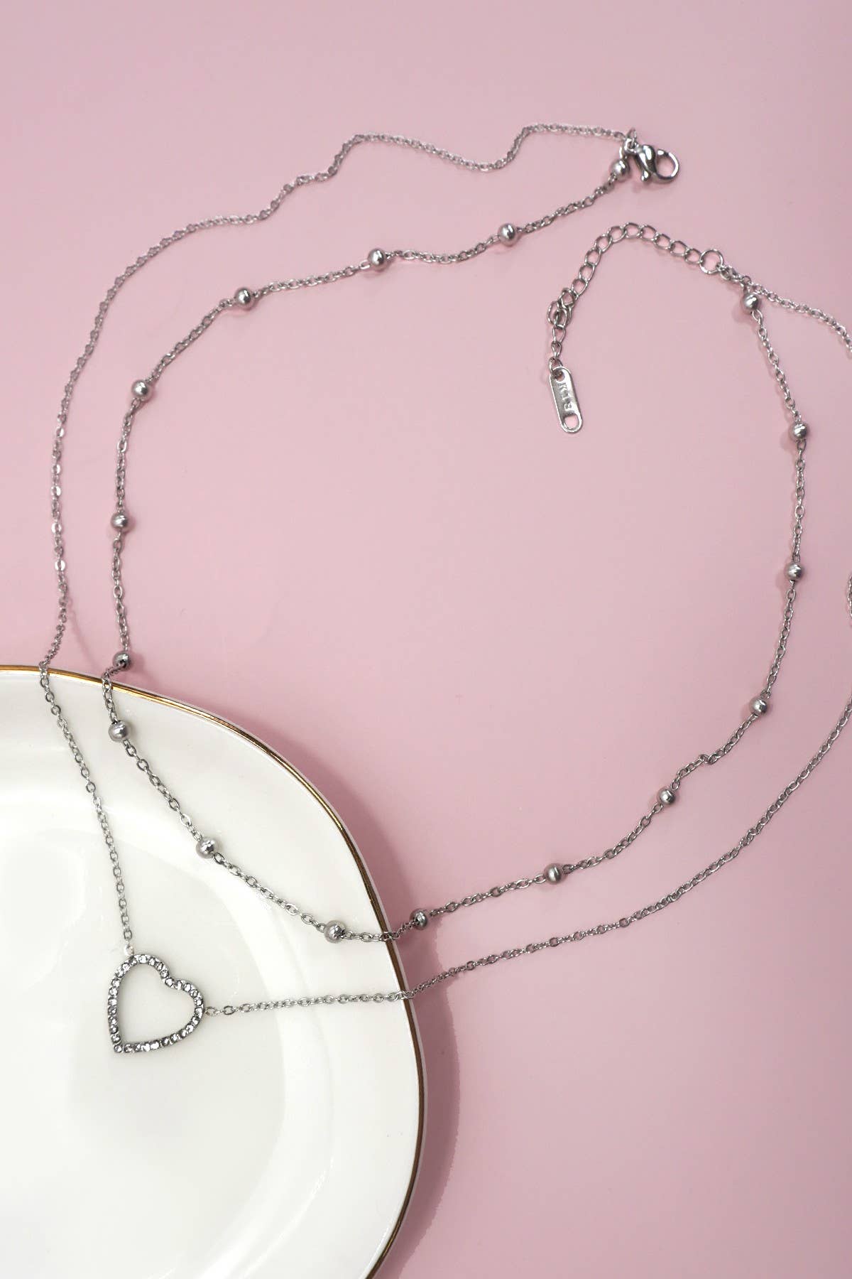 The Forever Yours Layered Heart Necklace