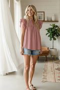 Sweet Magnolia Stripe Top
