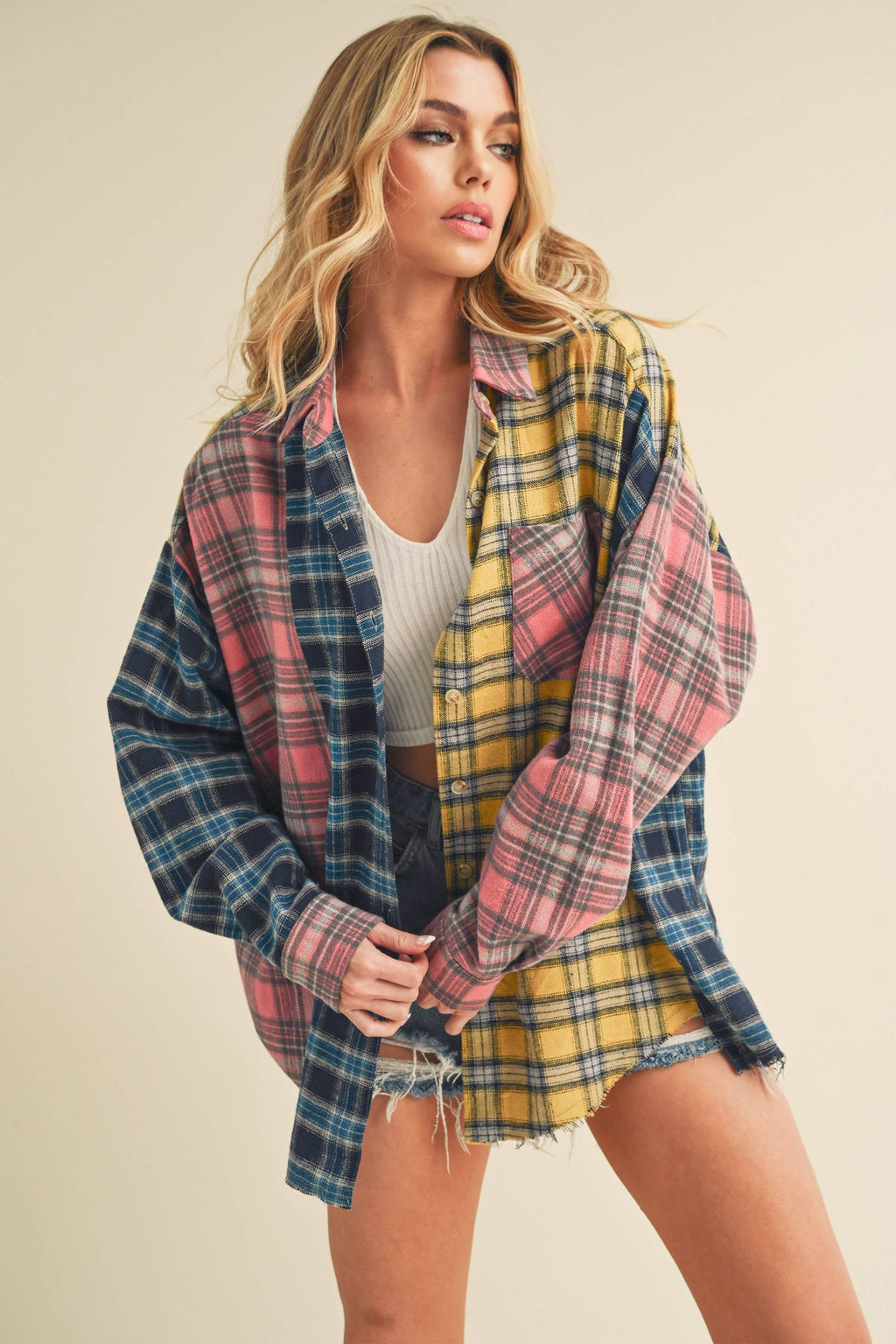 Cozy Cabin Patchwork Flannel