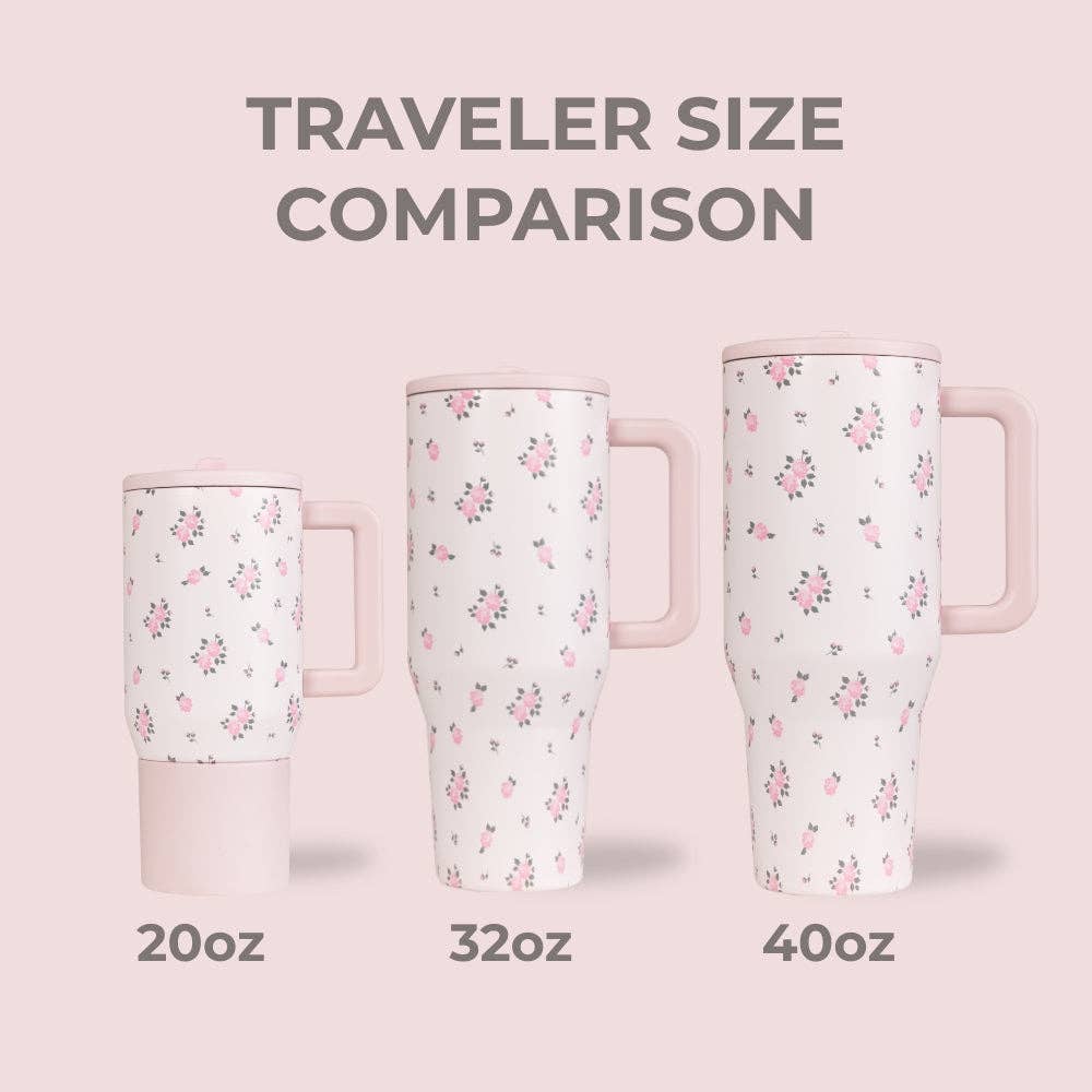 Wildrose Traveler Tumbler – 40 oz