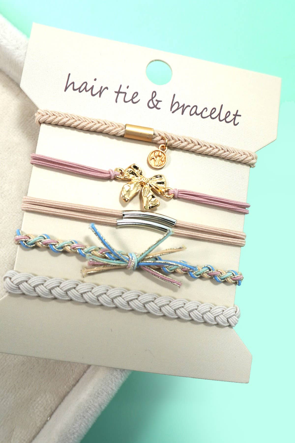 The Knot Your Average Hair Tie Bracelet Set