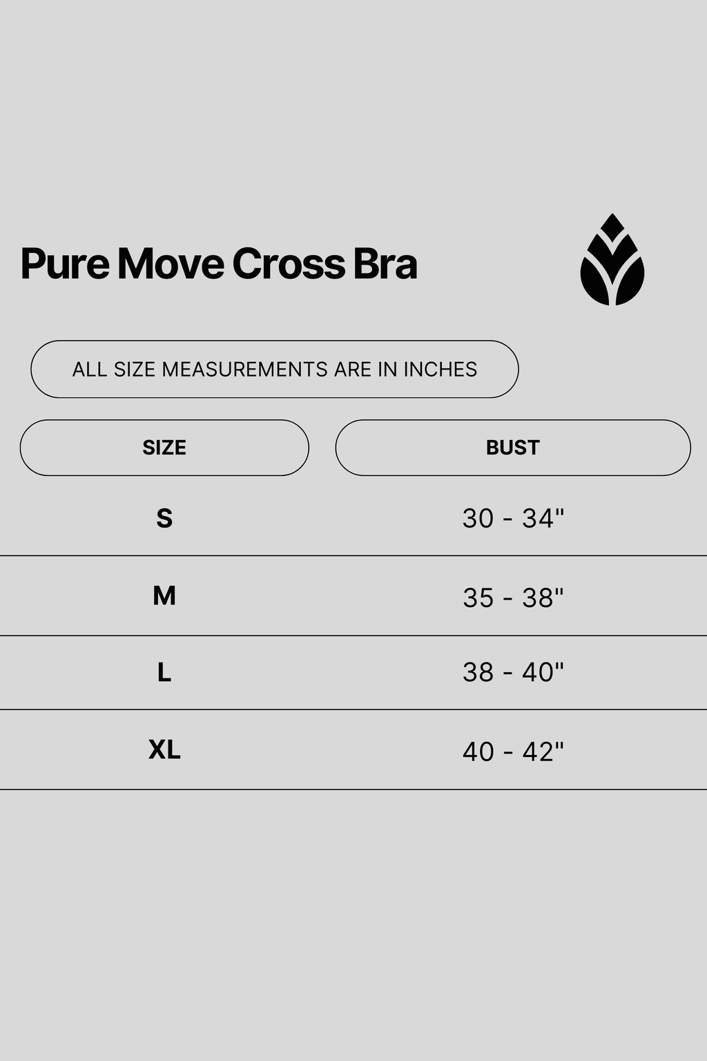 Pure Move Cross Back Bra
