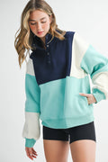 Glo Colorblock Pullover