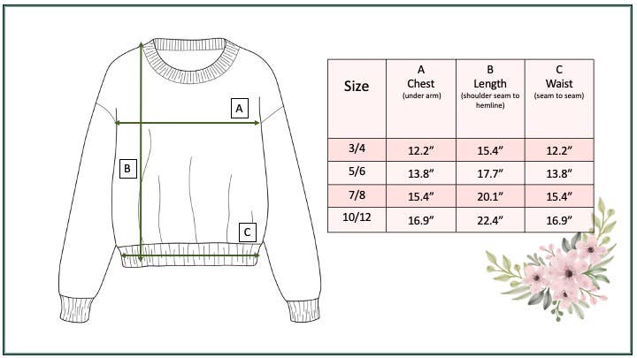 Girls Leopard Sleeve Sweater