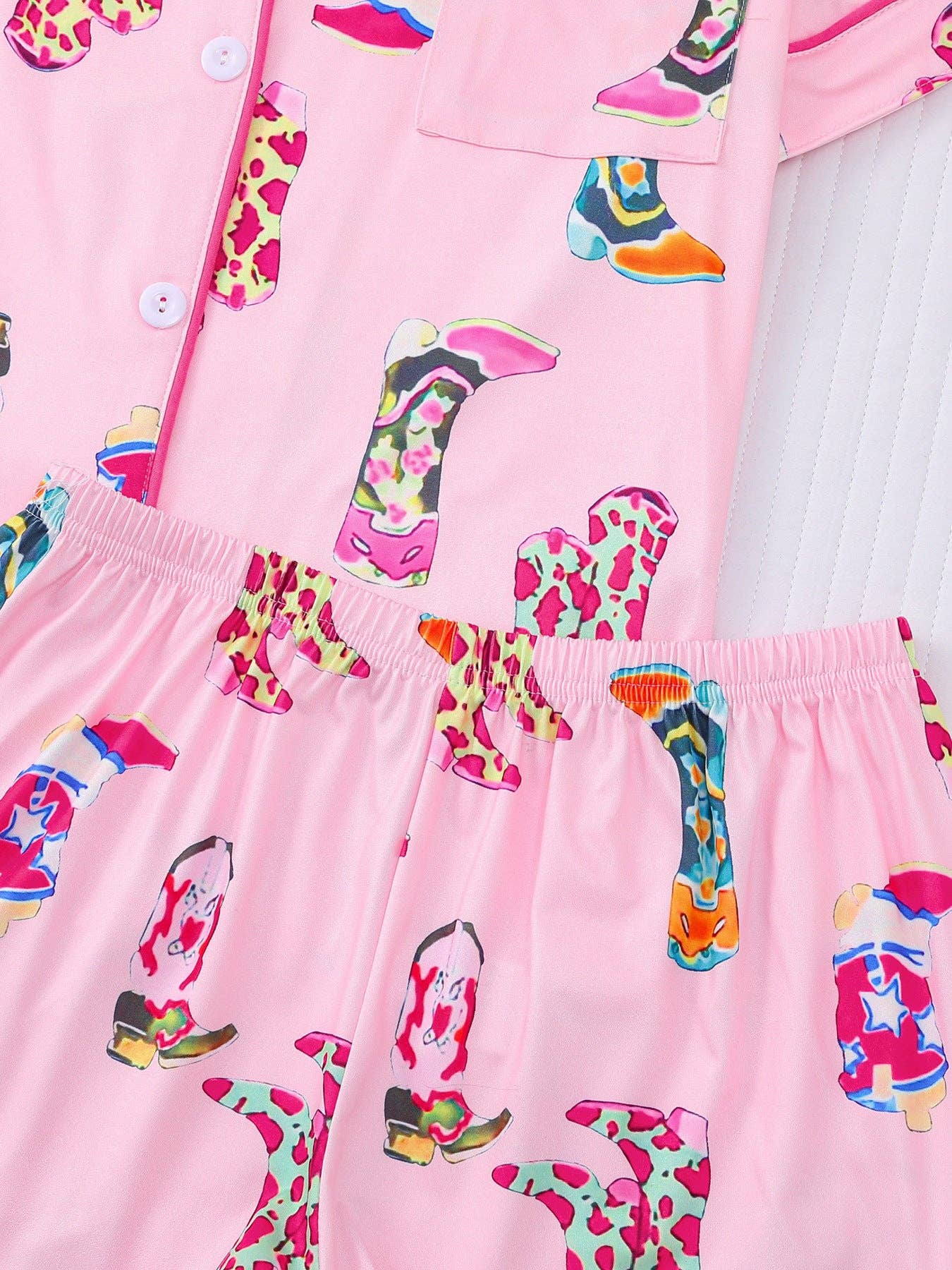 Pink Rodeo Pajama Set