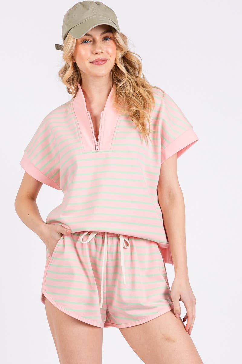 Coastal Cool Striped Lounge Set