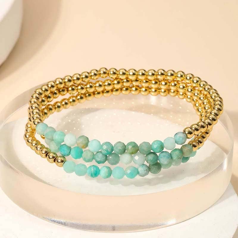 Beaded Stretch Bracelet Set