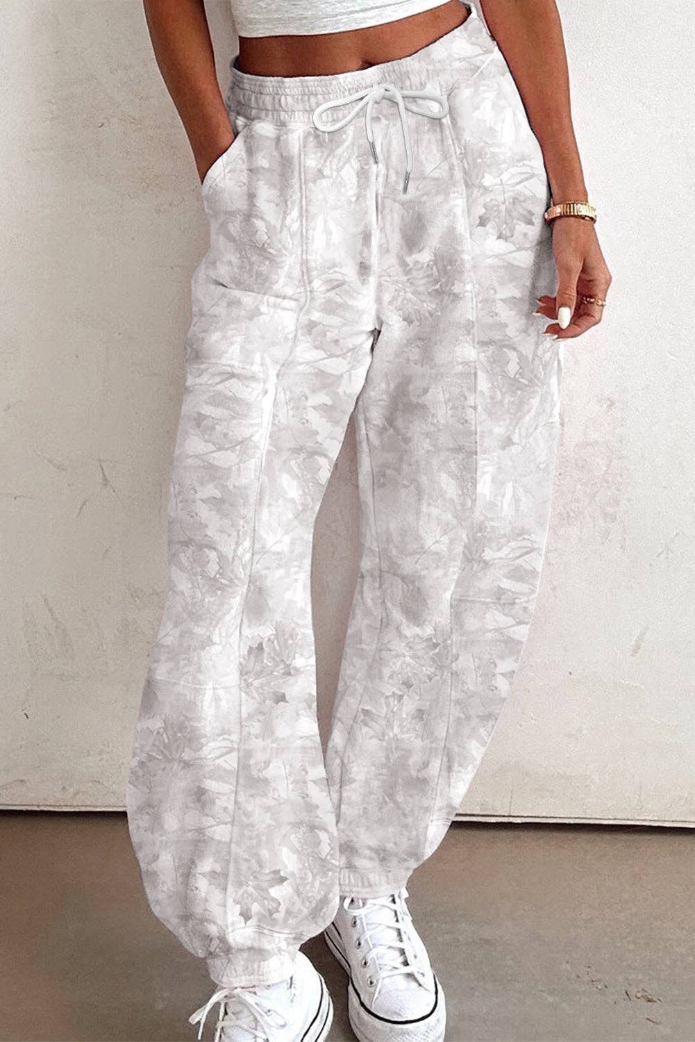 Relaxed Fit Camo Jogger Pants