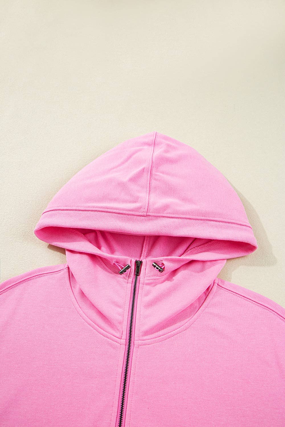 Bonbon Checkered Patchwork Hoodie