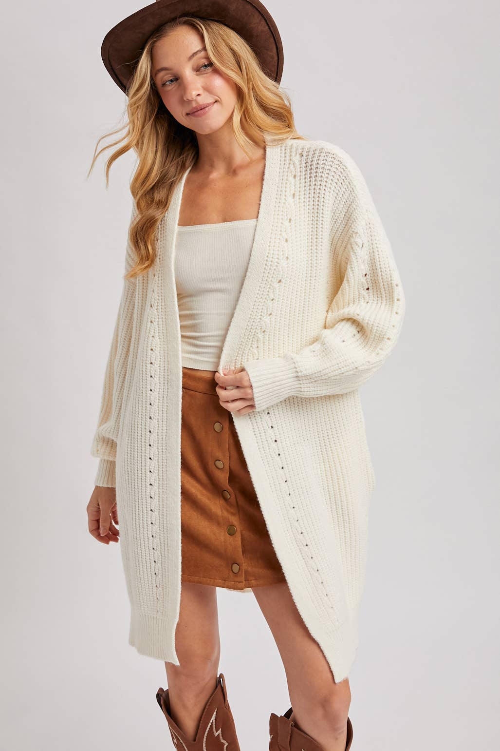 The Cozy Chunky Pocket Cardigan