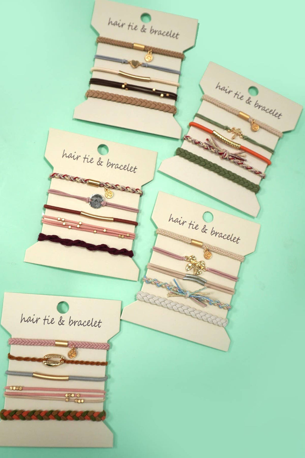 The Knot Your Average Hair Tie Bracelet Set