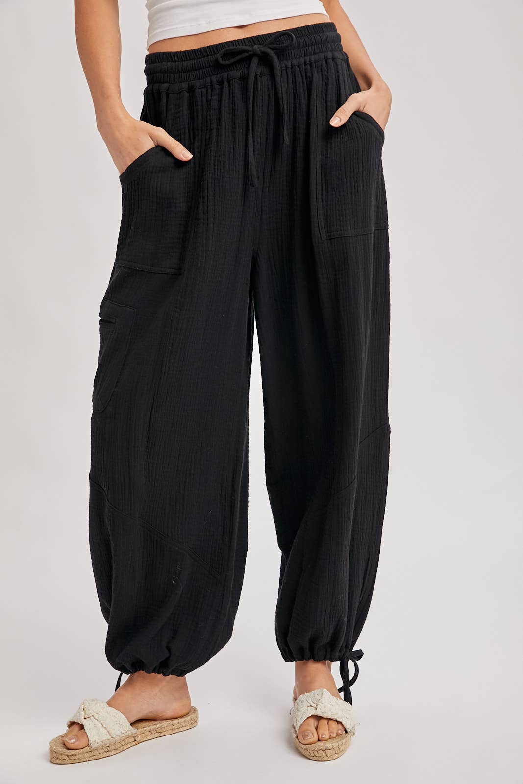 The Relaxed Harem Jogger Pants